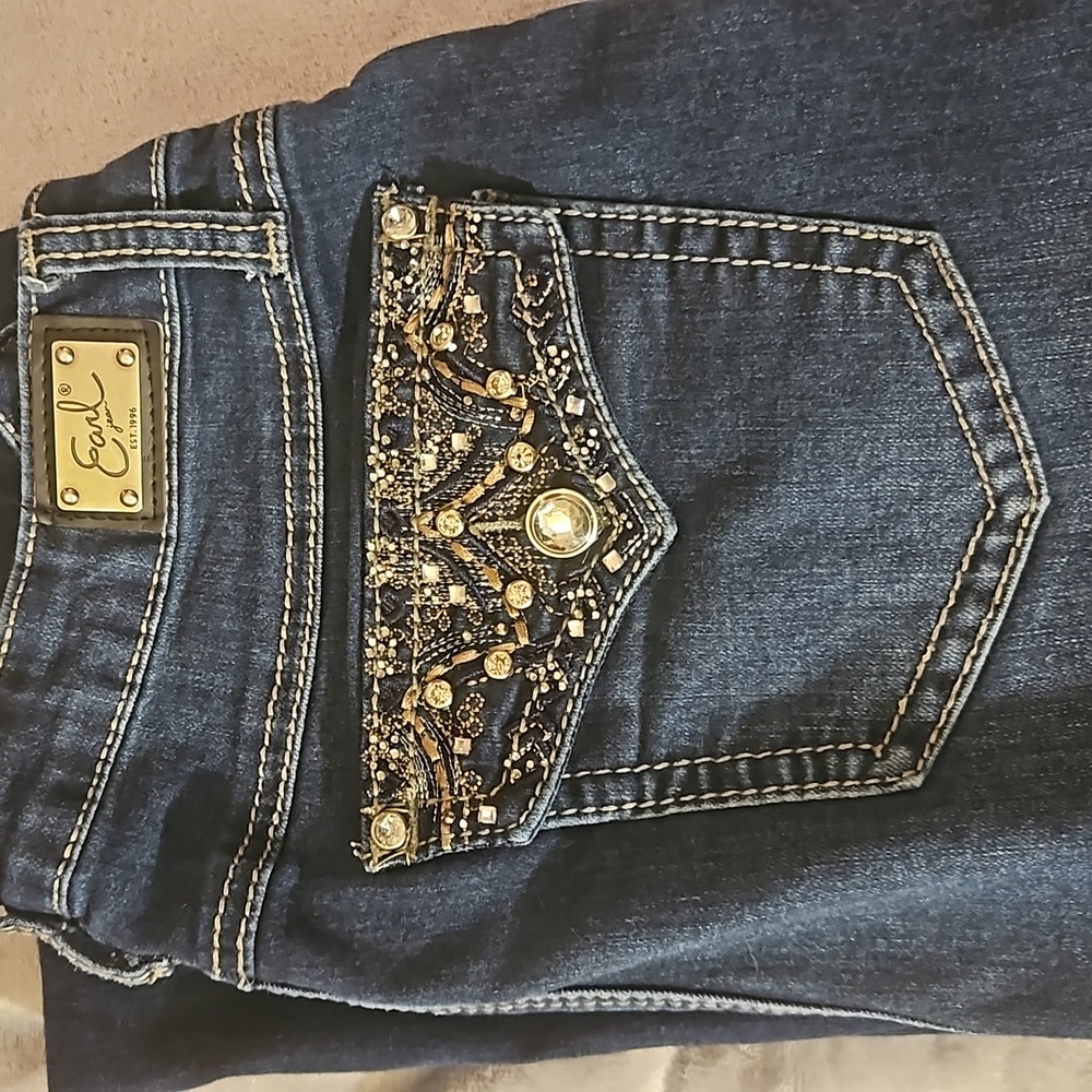 Earl Jeans Straight Leg Size 8